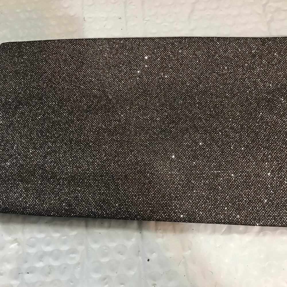 LANCOME PARIS  Makeup Bag Zipper closure Black & Silver